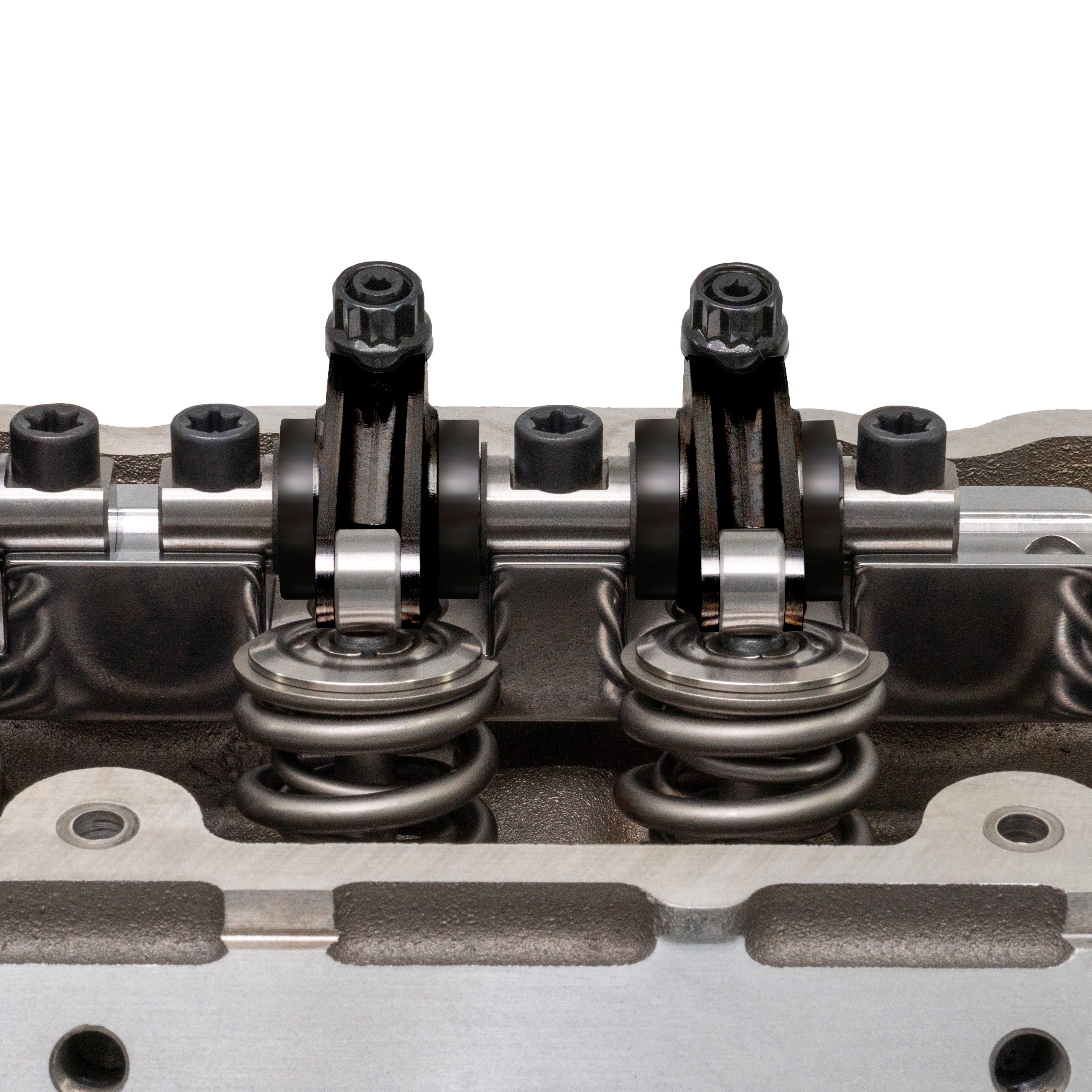 Shaft Rocker Arm Set LS1 Steel Bodies 1.8 Ratio Bronze Bushings ...