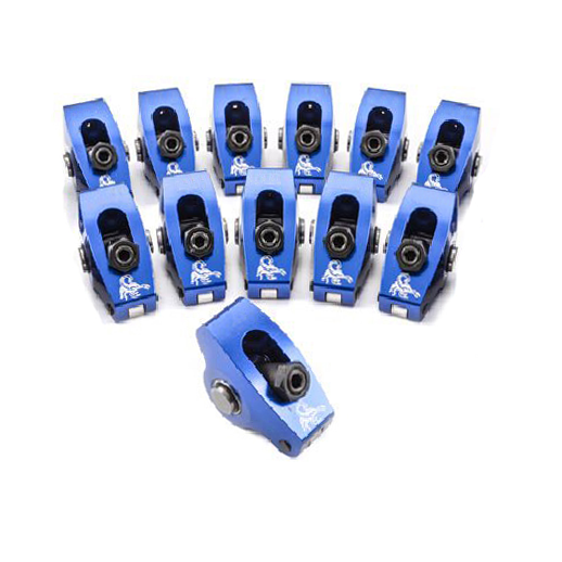 1.55 SBC Race Series Rocker Arms Set 12 7/16 Inch Scorpion Racing Products