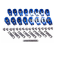 1.7 LS1 LS Race Series Rocker Arms Set 8mm Non Adjustable Includes Pedestal, U-channel