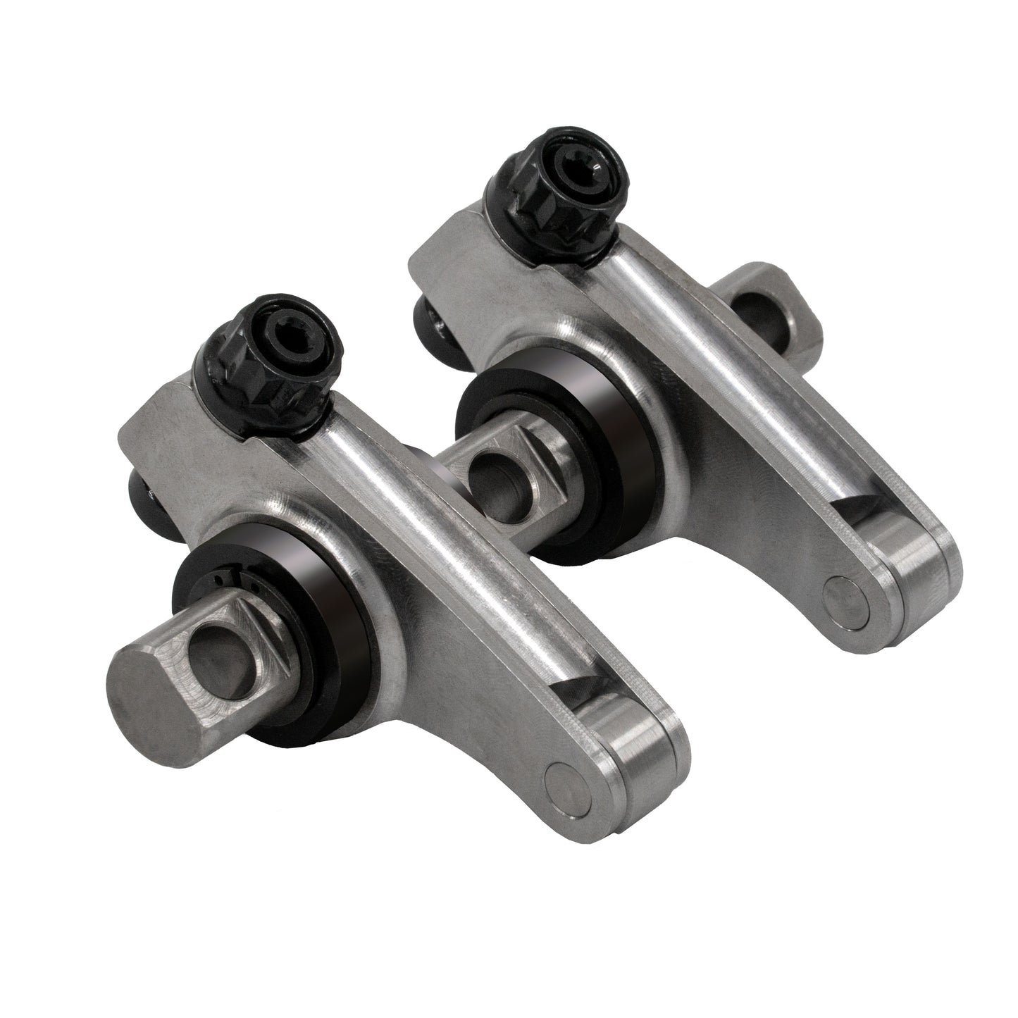 Shaft Rocker Arm Set LS1 Steel Bodies 1.7/1.75 Ratio Bronze Bushings Scorpion Racing