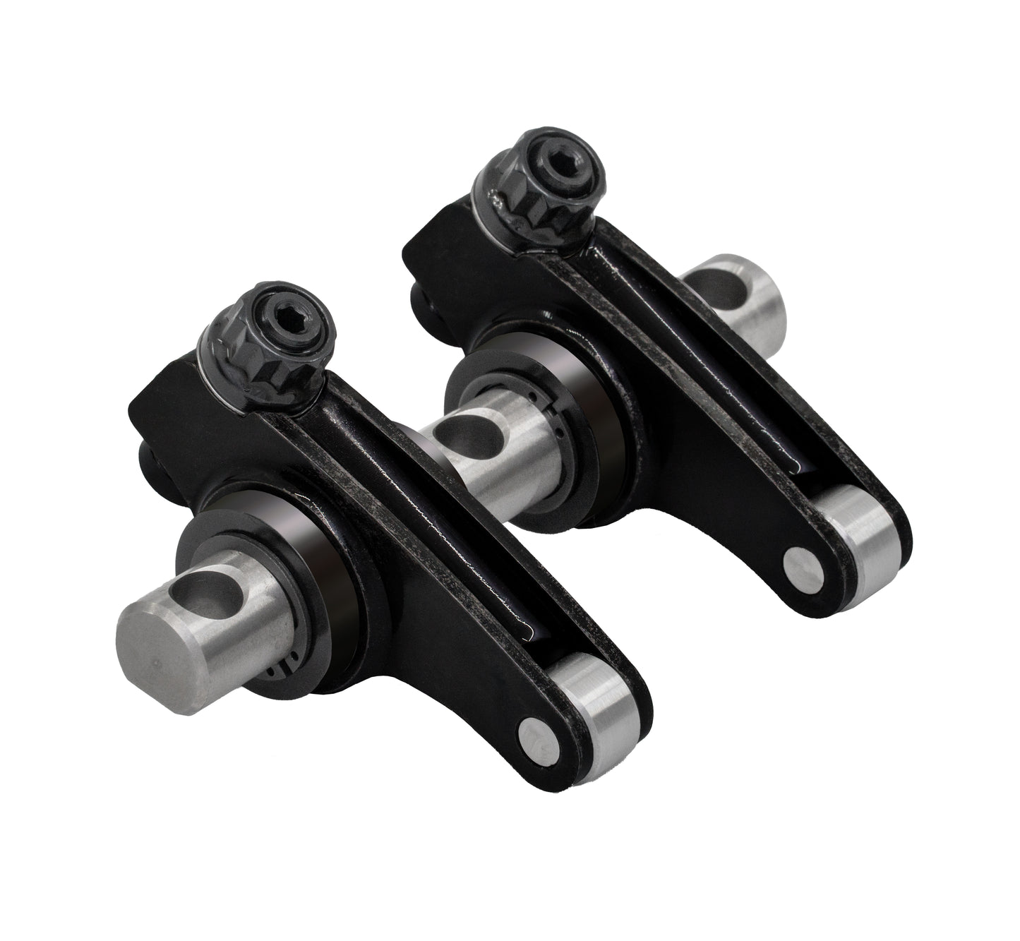 Shaft Rocker Arm Set LS1 Steel Bodies 1.7/1.8 Ratio Bronze Bushings Scorpion Racing